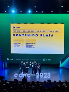 Nuestro socio Jorge Martínez galardonado en los Premios Nacionales de Creatividad